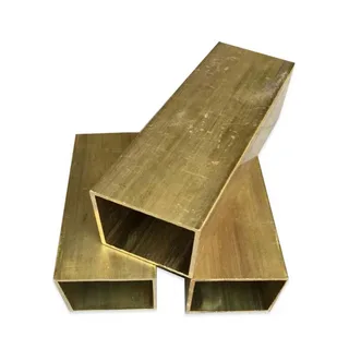 Труба латунная профильная тонкостенная Л63 7.2x1.5x0.5 мм ДКРНМ  ОборонСпецСплав