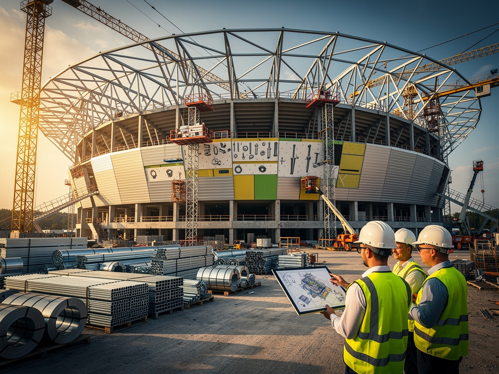 Материалы современных стадионов: 5 решений для цехов, складов и ангаров без переплат | Блог компании ОборонСпецСплав