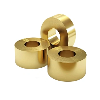 Латунная лента полутвердая Л80 0.5х10 мм ГОСТ 2208 - 2007 повышенной точности