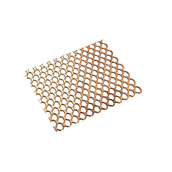 Медно-никелевый лист перфорированный МНЖ5-1 1.7x500x800 ГОСТ 492 - 2006