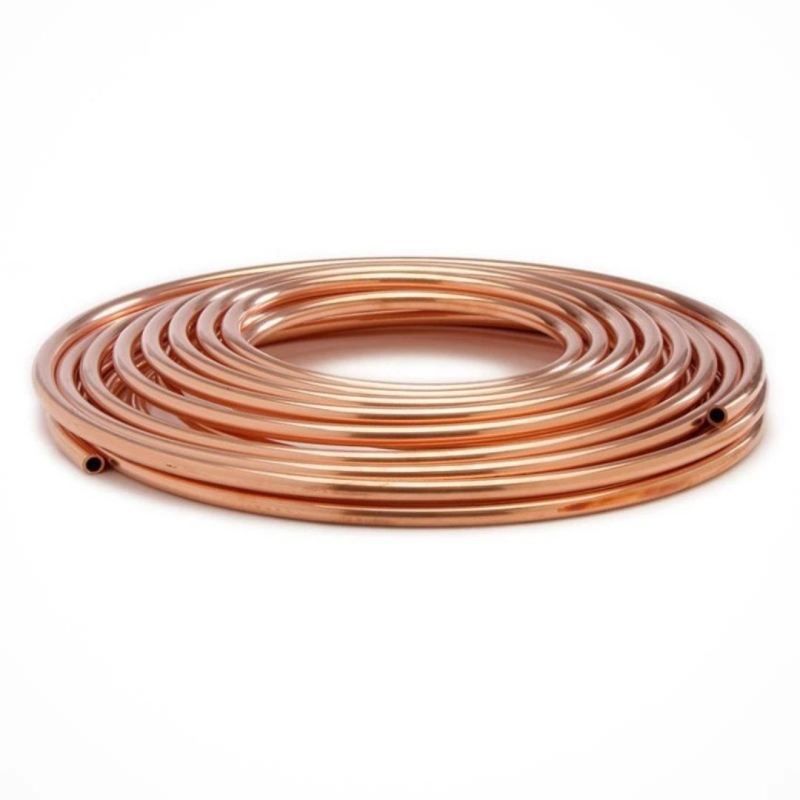 Труба медная отожженная в бухтах М2М 53х2 мм ГОСТ 617-90  ОборонСпецСплав