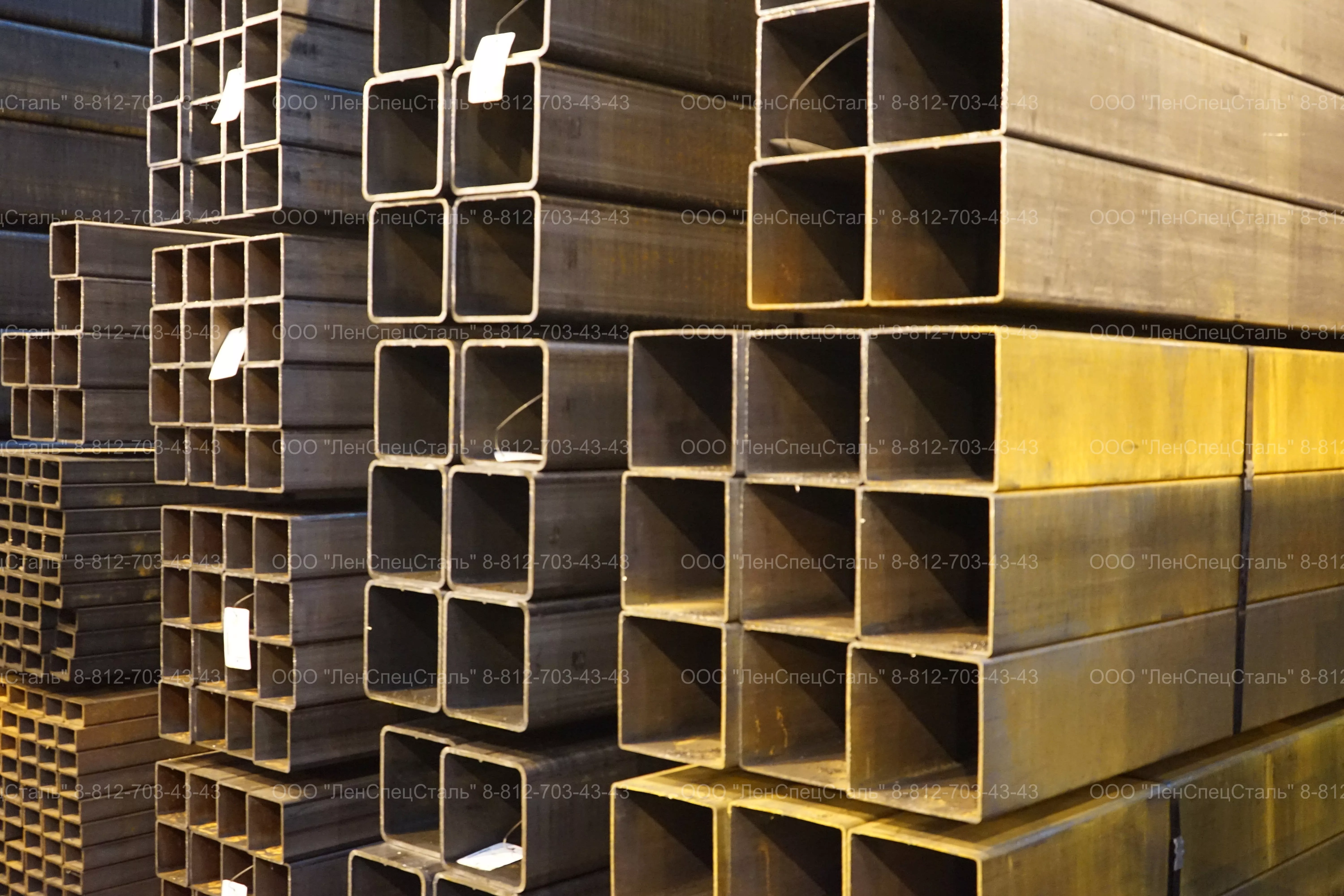 Труба 200х200х7 ст 09Г2С  ОборонСпецСплав