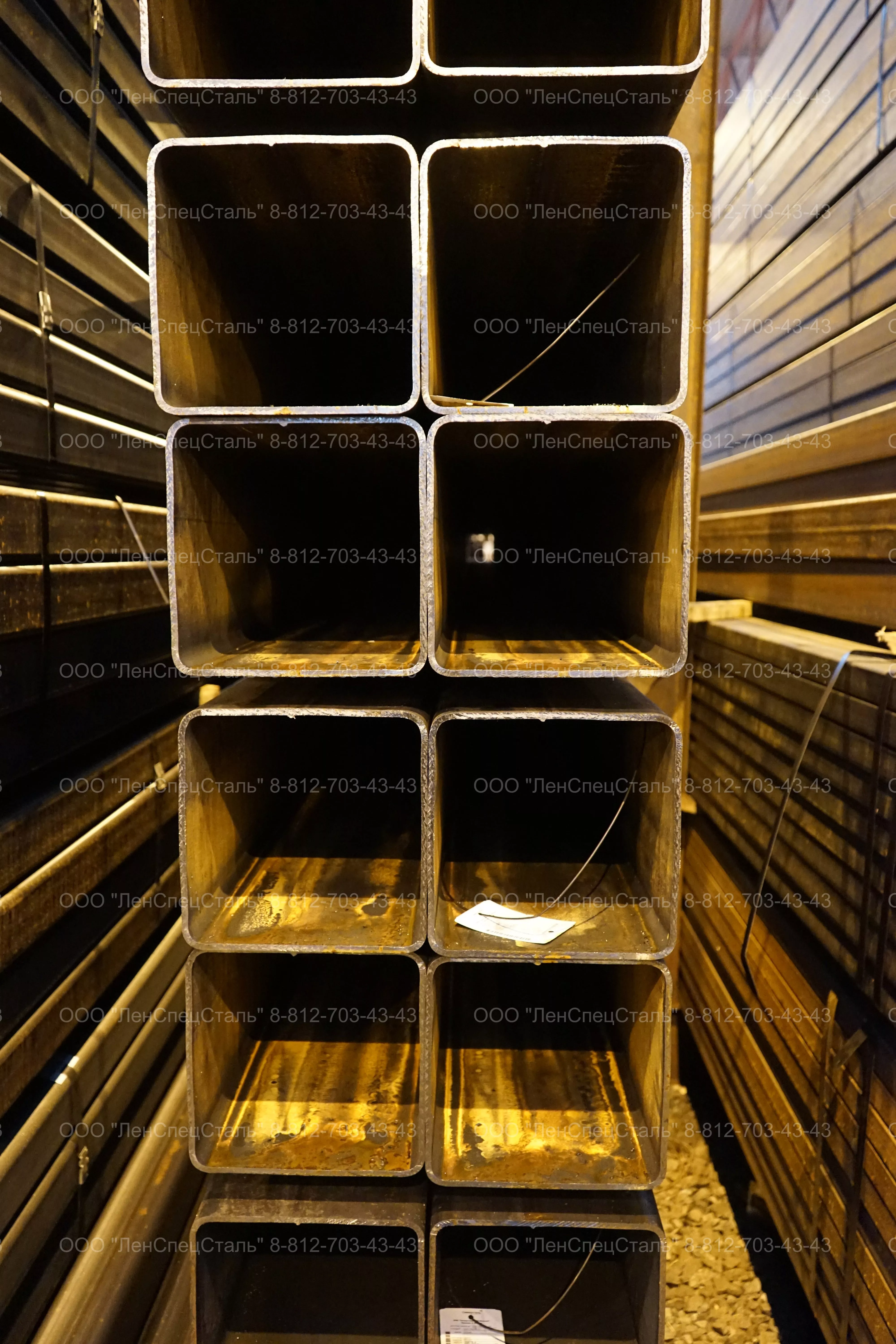 Труба 250х250х7 ст 09Г2С  ОборонСпецСплав