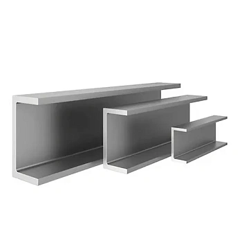 Швеллер дюралевый Д1АМ 18x15x8 ГОСТ 13623 - 90